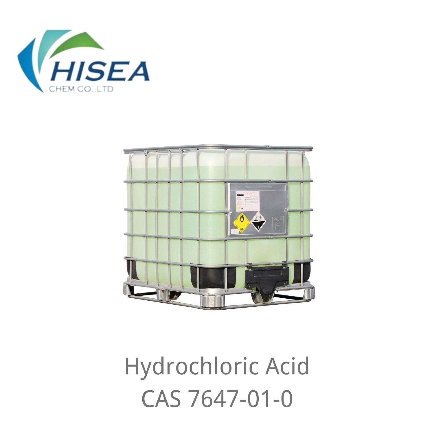 Acide chlorhydrique pharmaceutique liquide de qualité industrielle